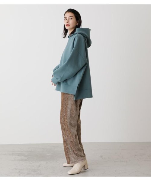 AZUL by moussy(アズールバイマウジー)/SHINY VELOR WIDE PANTS/img30