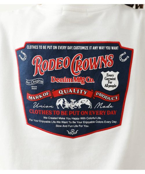 RODEO CROWNS WIDE BOWL(ロデオクラウンズワイドボウル)/フラッシャーパッチスウェット/img05