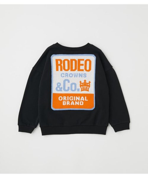 RODEO CROWNS WIDE BOWL(ロデオクラウンズワイドボウル)/キッズジャガードパッチスウェット/img07