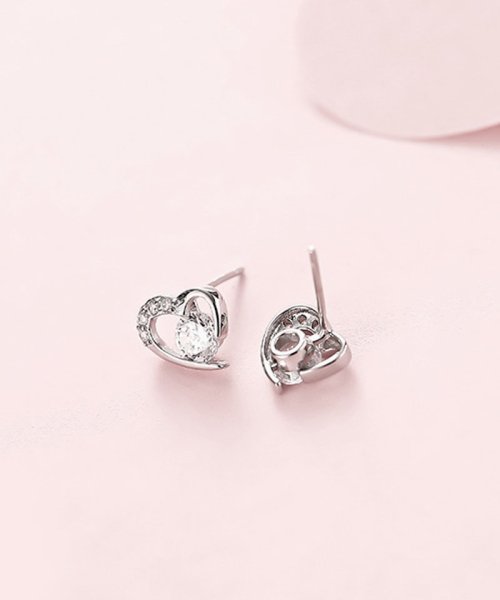 shoppinggo(ショッピングゴー)/ピアス ハート スタッドピアス パールピアス 直結ピアス シンプル かわいい 結婚式 おしゃれ オフィス 人気アクセサリー/img05