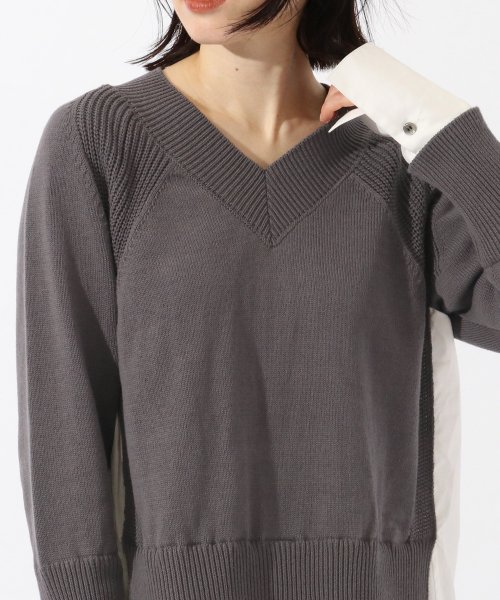 Aga ニット シャツドッキングワンピース ラシュッド Lasud Magaseek