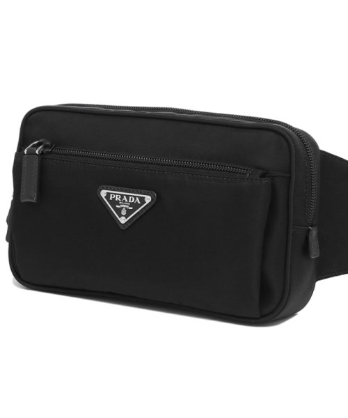 セール プラダ ボディバッグ テスートモンターナ トライアングルロゴ ナイロン ブラック メンズ レディース Prada 2vl977 973 Woo F0002 プラダ Prada Magaseek