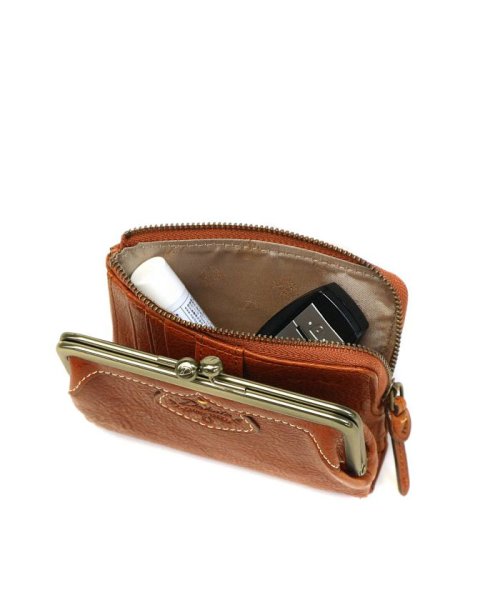 ダコタ 財布 Dakota 二つ折り財布 がま口 ハーヴェスト ミニ財布 本革 イタリアンレザー 二つ折り 小銭入れ ブランド ダコタ Dakota Magaseek