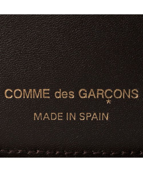 COMME des GARCONS(コムデギャルソン)/コムデギャルソン COMME des GARCONS 財布 二つ折り メンズ レディース ラウンドファスナー CLASSIC ブラウン SA2100/img04