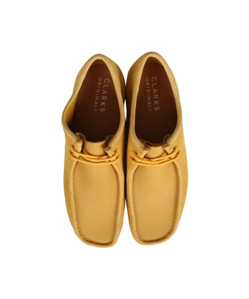 クラークス Clarks ワラビーブーツ メンズ Wallabee Boot イエロー クラークス Clarks Magaseek