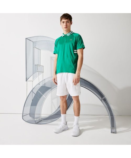 LACOSTESPORTS MENS(ラコステスポーツ　メンズ)/「ノバク・ジョコビッチ」サイドボーダーポロシャツ/img01