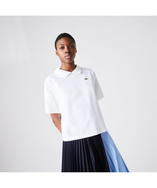 LACOSTELIVE LADYS(ラコステライブ　レディース)/LACOSTE L!VEバックプラケットアレンジポロシャツ/img03