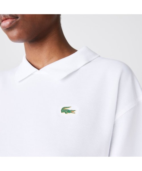 LACOSTELIVE LADYS(ラコステライブ　レディース)/LACOSTE L!VEバックプラケットアレンジポロシャツ/img04