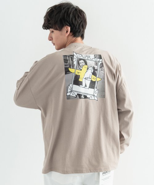 Rocky Monroe(ロッキーモンロー)/MARK GONZALES マークゴンザレス ロンT カットソー Tシャツ 長袖 メンズ レディース オーバーサイズ ビッグシルエット ドロップショルダー バル/img17