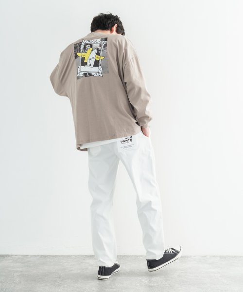 Rocky Monroe(ロッキーモンロー)/MARK GONZALES マークゴンザレス ロンT カットソー Tシャツ 長袖 メンズ レディース オーバーサイズ ビッグシルエット ドロップショルダー バル/img18