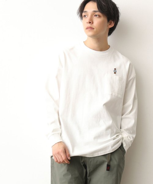 JUNRed(ジュンレッド)/ROSTER BEAR別注刺繍ロンTEE/img01