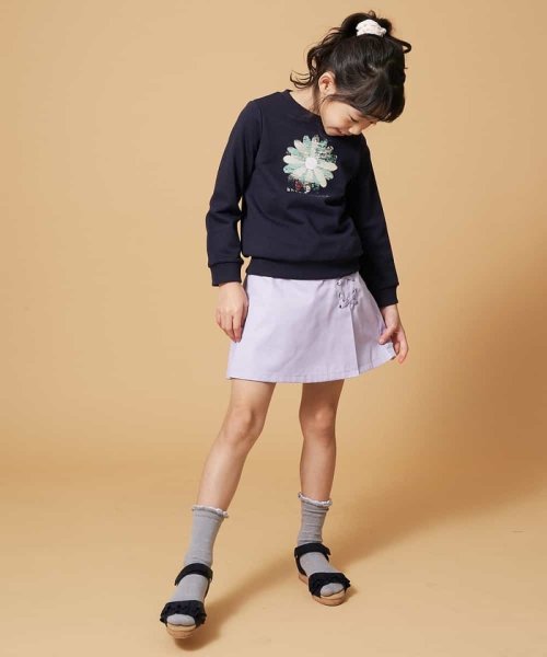 a.v.v(KID'S)(アー・ヴェ・ヴェキッズ)/[100－130]レースアップラップパンツ[WEB限定サイズ]/img03