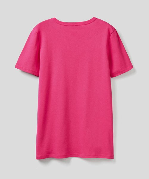 BENETTON (women)(ベネトン（レディース）)/ロゴクルーネックTシャツ・カットソー/img26