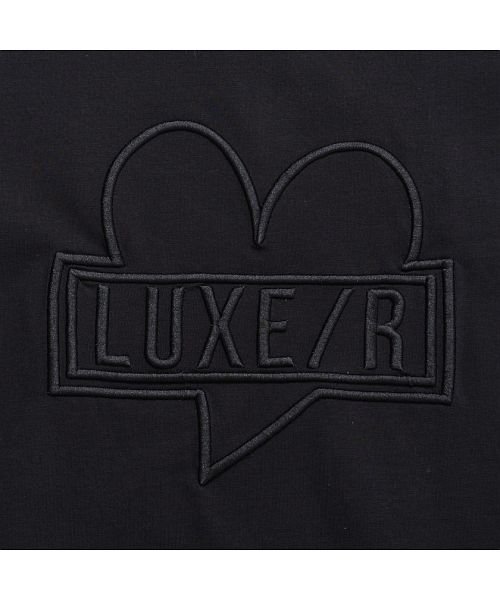 SB Select(エスビーセレクト)/LUXE/R ハートロゴコード刺繍クルーネック長袖Tシャツ/img11