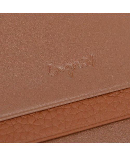 Ungrid(アングリッド)/アングリッド Ungrid カードケース 名刺入れ 定期入れ レディース COWHIDE CARD CASE ブラック ホワイト グレー ベージュ カーキ ブラ/img09