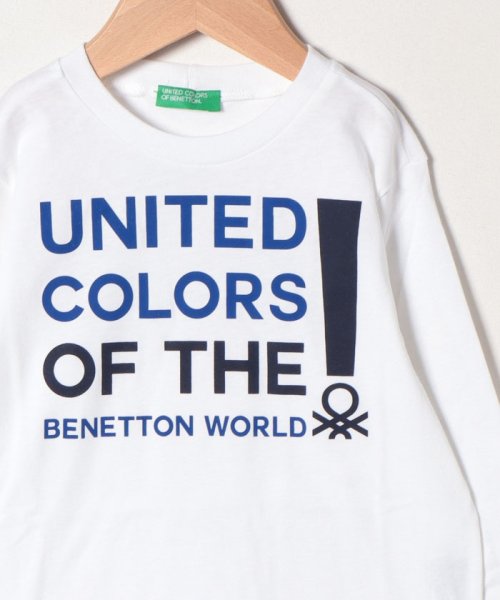 BENETTON (UNITED COLORS OF BENETTON BOYS)(ユナイテッド　カラーズ　オブ　ベネトン　ボーイズ)/ベーシックロゴ長袖Tシャツ・カットソー/img07