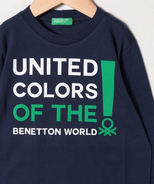 BENETTON (UNITED COLORS OF BENETTON BOYS)(ユナイテッド　カラーズ　オブ　ベネトン　ボーイズ)/ベーシックロゴ長袖Tシャツ・カットソー/img11