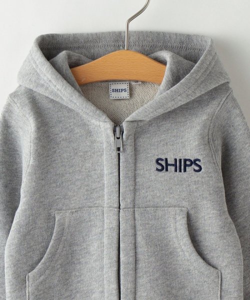 SHIPS KIDS(シップスキッズ)/SHIPS KIDS:ロゴ フード ジップ パーカー(80～90cm)/img02