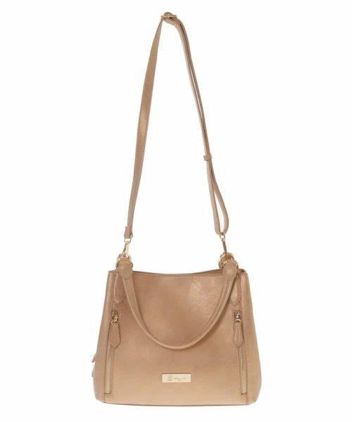 MK MICHEL KLEIN BAG(エムケーミッシェルクランバッグ)/【2WAY】フェイクレザースクエアバッグ/img11