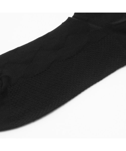 メンズ 靴下 ソックス 足裏メッシュ ブラック チェック編 25 27cm ビジネス Tokyo Shirts Tokyo Shirts Magaseek