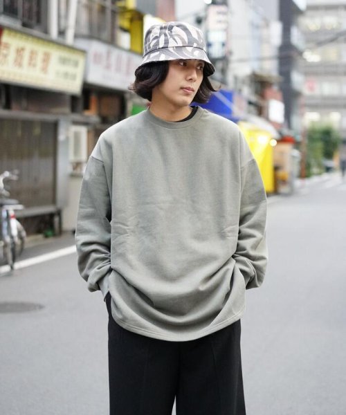 LHP(エルエイチピー)/DankeSchon/ダンケシェーン/PIGMENT CREWNECK/裏起毛クルーネックスウェット/img08