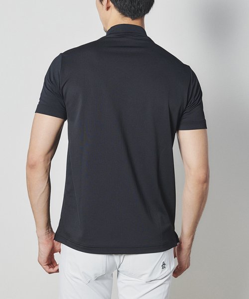 Munsingwear(マンシングウェア)/【ENVOY】 mロゴハイネック半袖シャツ【サンスクリーン】【アウトレット】/img01