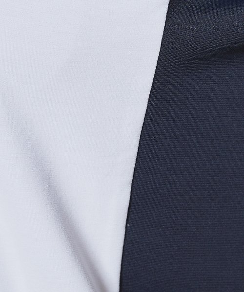 Munsingwear(マンシングウェア)/【ENVOY・ファンデクリーン】配色切り替え半袖シャツ【サンスクリーン】【アウトレット】/img06