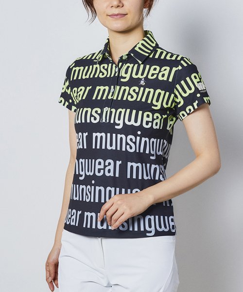 Munsingwear(マンシングウェア)/【ENVOY】グラデーションロゴプリント半袖シャツ【クーリスト D－Tec】【アウトレット】/img01