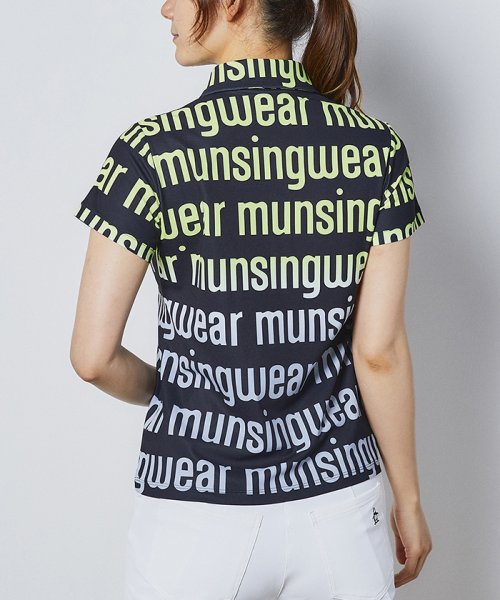 Munsingwear(マンシングウェア)/【ENVOY】グラデーションロゴプリント半袖シャツ【クーリスト D－Tec】【アウトレット】/img02