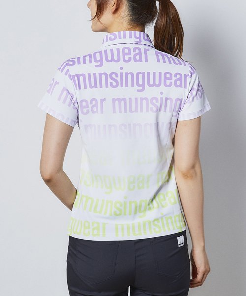 Munsingwear(マンシングウェア)/【ENVOY】グラデーションロゴプリント半袖シャツ【クーリスト D－Tec】【アウトレット】/img06