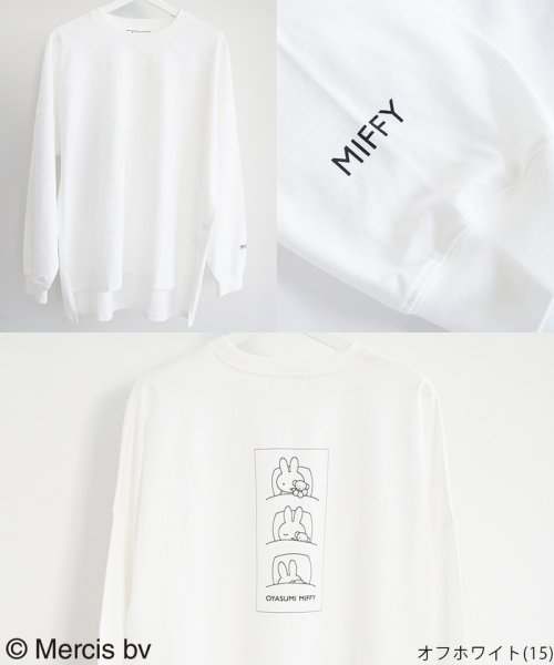 ROPE' PICNIC(ロペピクニック)/【ＷEB限定】【miffy×ROPE' PICNIC】ロングＴシャツ/img18