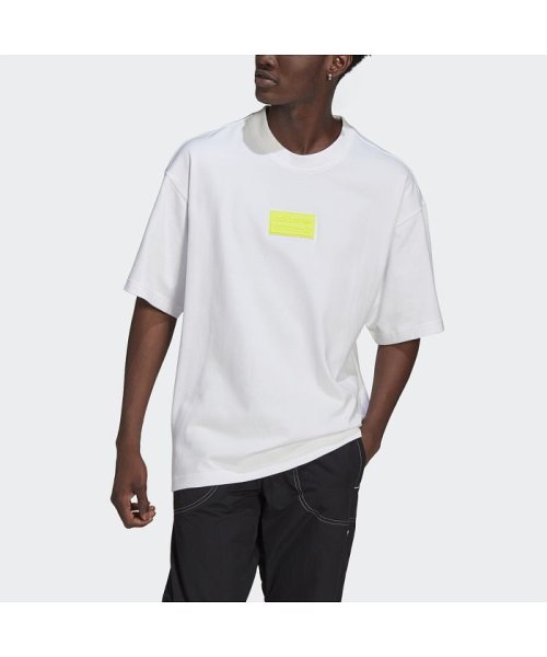 セール R Y V オーバーサイズ シリコンバッジ Tシャツ アディダス オリジナルス Adidas Originals Magaseek
