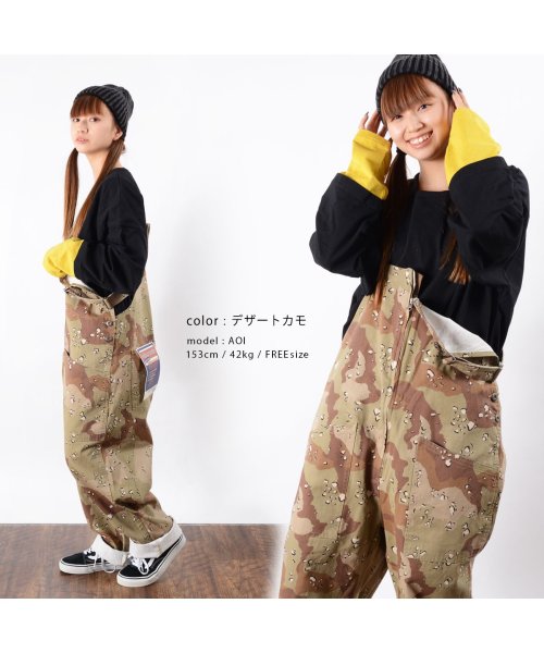 1111clothing(ワンフォークロージング)/オーバーオール サロペット メンズ レディース ワイドパンツ 柄 プリント つなぎ オールインワン 韓国 ファッション 春 ペアルック カップル 春 お揃い 服/img13