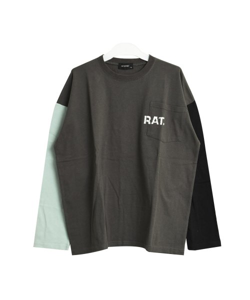 RAT EFFECT(ラット エフェクト)/ポケット付ロングTシャツ/img09