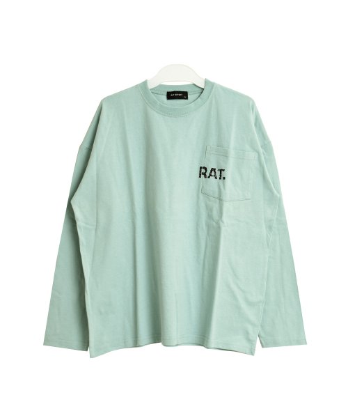 RAT EFFECT(ラット エフェクト)/ポケット付ロングTシャツ/img10