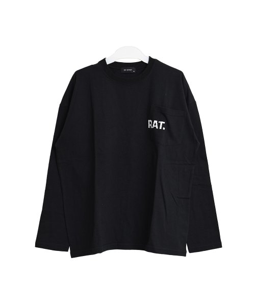 RAT EFFECT(ラット エフェクト)/ポケット付ロングTシャツ/img14