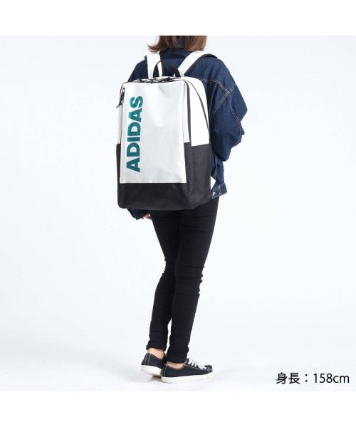 Adidas(アディダス)/アディダス リュック 30L adidas リュックサック 大容量 通学用 中学生 通学リュック 高校生 スクールバッグ バックパック 撥水 A3 62793/img09