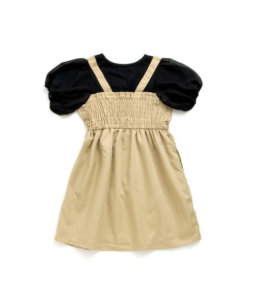 フロントジップシアードッキングワンピ アルジー Algy Magaseek