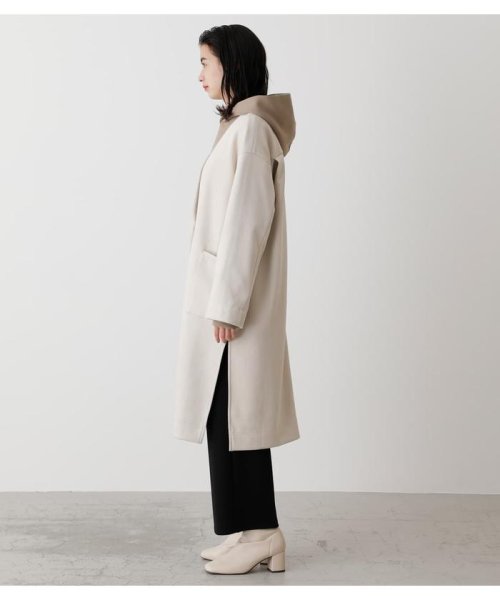 AZUL by moussy(アズールバイマウジー)/ECO SUEDE COLLARLESS COAT/img05