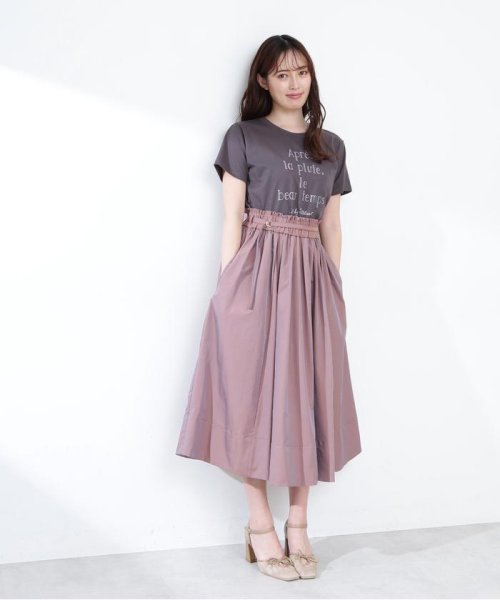 JILL by JILL STUART(ジル バイ ジル スチュアート)/｜美人百花4月号掲載商品｜フレンチロゴTシャツ/img03