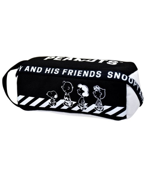 スヌーピー ペンケース 筆箱 レディース 女子 大人 高校生 大容量 ナイロン ファスナー キャラクター 女の子 メンズ 男子 ランナー Runner Magaseek