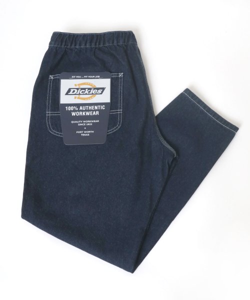 LAZAR(ラザル)/【Lazar】Dickies/ディッキーズ ヘビーツイル デニム ワイドテーパード ペインターパンツ/イージーパンツ/シェフパンツ/img05