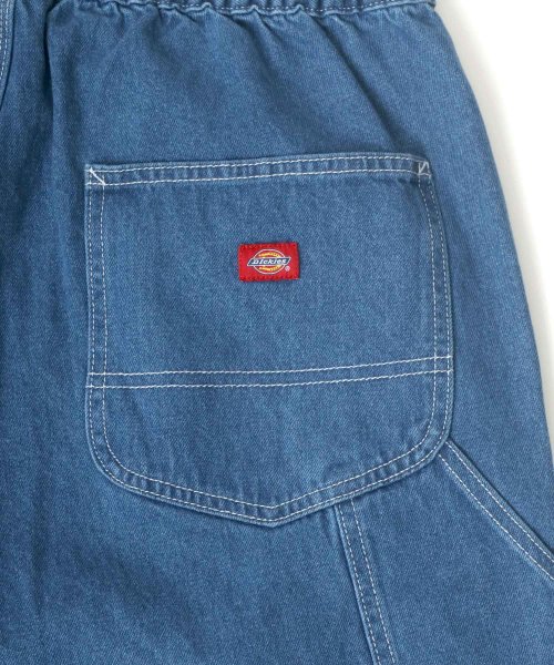 LAZAR(ラザル)/【Lazar】Dickies/ディッキーズ ヘビーツイル デニム ワイドテーパード ペインターパンツ/イージーパンツ/シェフパンツ/img10