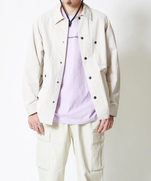 WORK ABOUT(WORK ABOUT)/【WORK ABOUT/ワークアバウト】　PARKMAN JACKET カバーオール リップストップ/img26