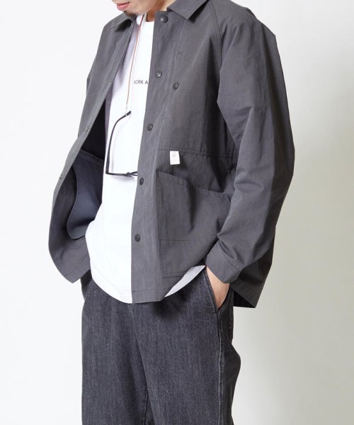 WORK ABOUT(WORK ABOUT)/【WORK ABOUT/ワークアバウト】　PARKMAN JACKET カバーオール リップストップ/img36