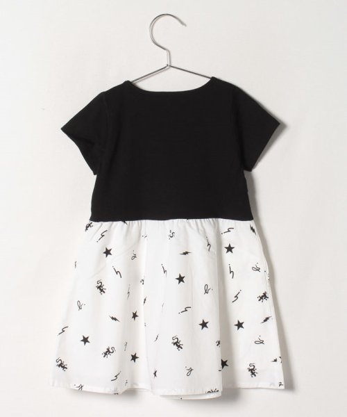 Ick9 E Robe キッズ アイコンモチーフプリントドッキングワンピース アニエスベー アンファン Agnes B Enfant Magaseek