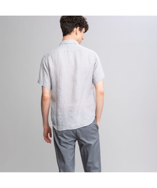 ＡＩＧＬＥ MEN(エーグル　メンズ)/吸水速乾 チェックポケット 半袖シャツ/img01
