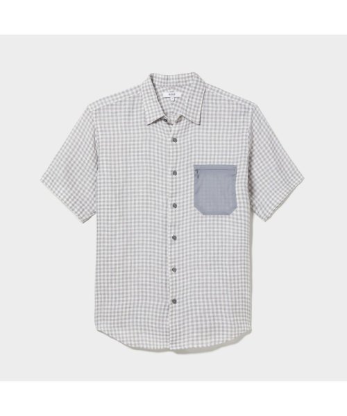 ＡＩＧＬＥ MEN(エーグル　メンズ)/吸水速乾 チェックポケット 半袖シャツ/img04