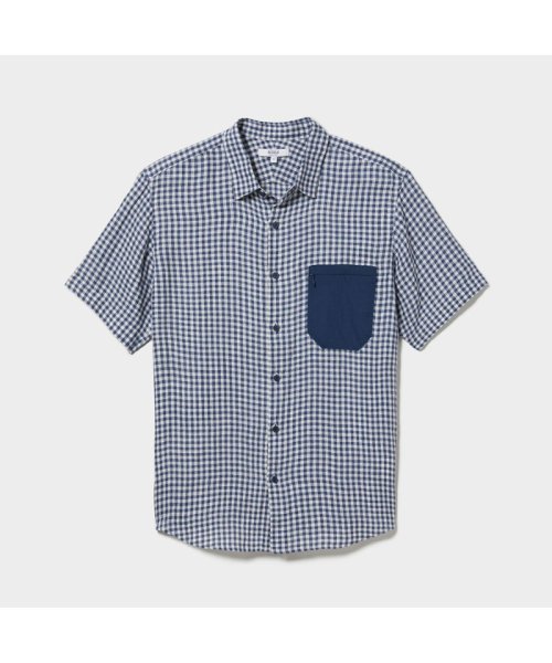 ＡＩＧＬＥ MEN(エーグル　メンズ)/吸水速乾 チェックポケット 半袖シャツ/img11