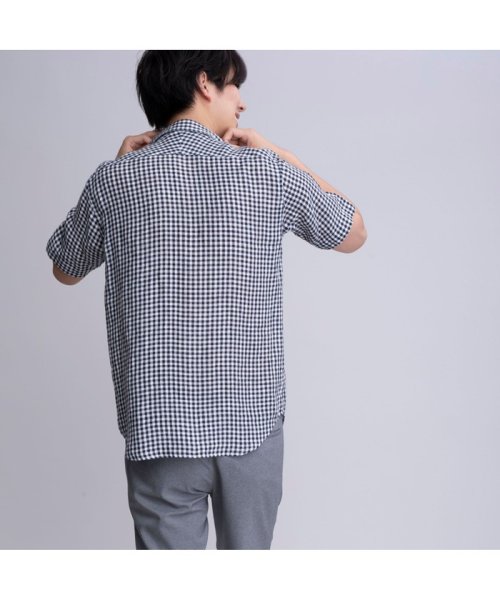 ＡＩＧＬＥ MEN(エーグル　メンズ)/吸水速乾 チェックポケット 半袖シャツ/img13